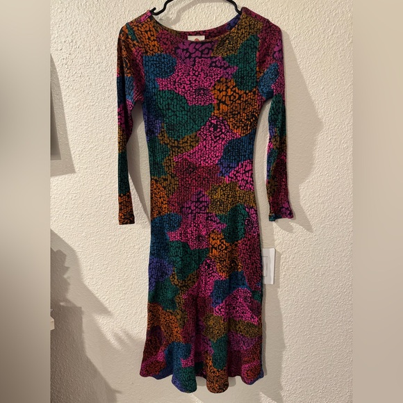 FARM Rio Multicolor Long Sleeve Dress - Picture 4 of 5
